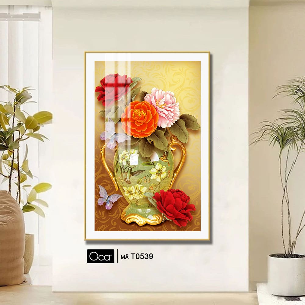 Bình hoa Mẫ Đơn | Mã T0539 | Oca - Ảnh 3