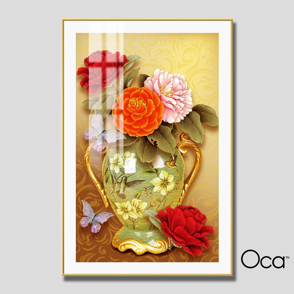 Bình hoa Mẫ Đơn | Mã T0539 | Oca