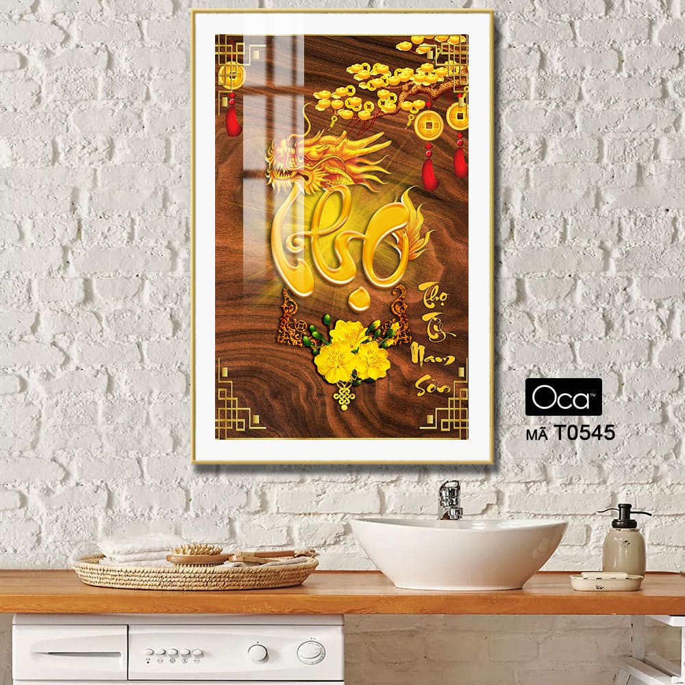 Chữ THỌ tỷ nam sơn | Mã T0545 | Oca - Ảnh 2