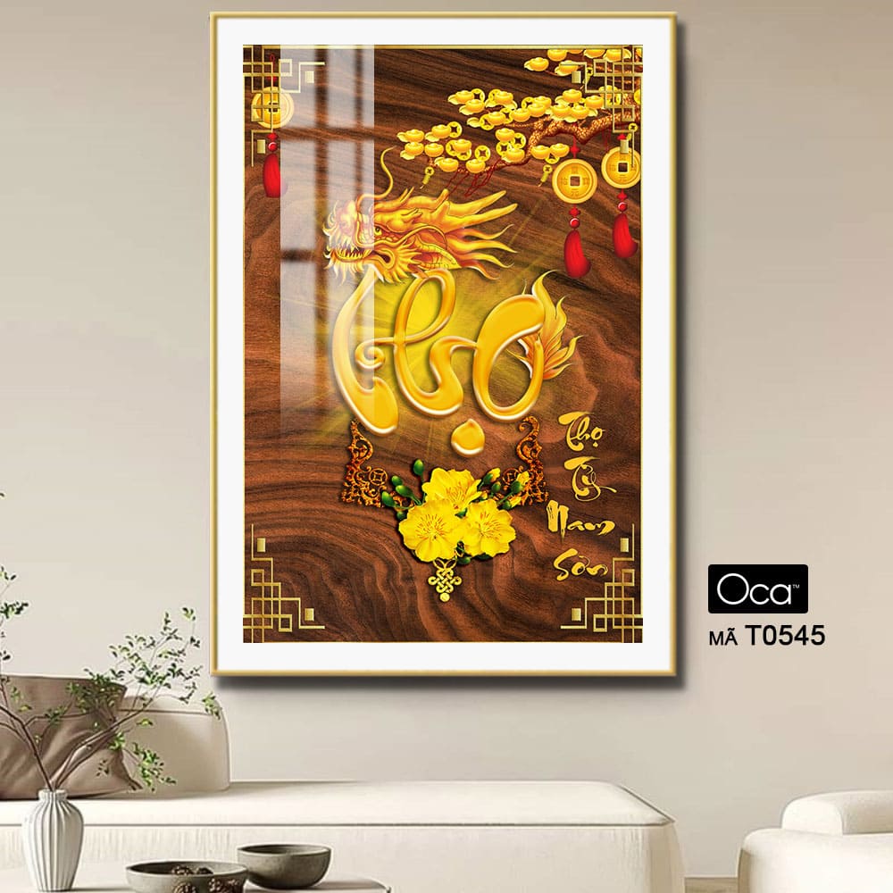 Chữ THỌ tỷ nam sơn | Mã T0545 | Oca - Ảnh 3