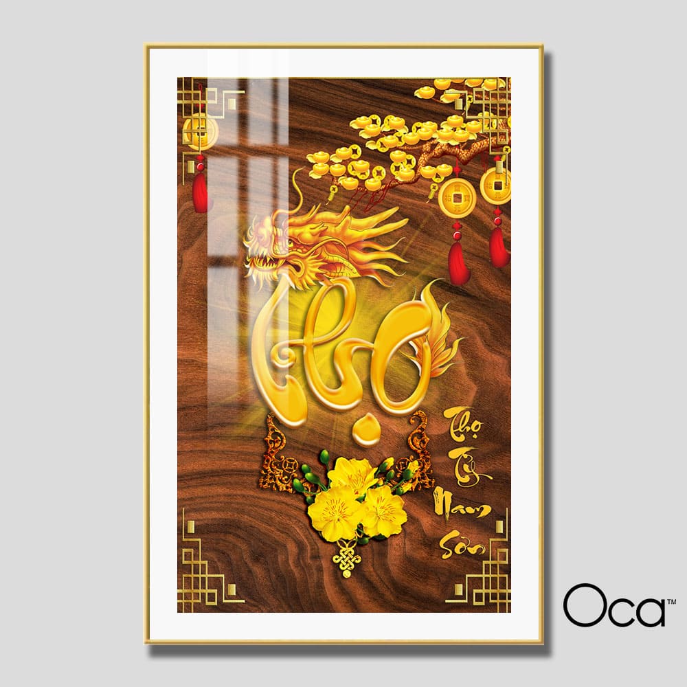 Chữ THỌ tỷ nam sơn | Mã T0545 | Oca