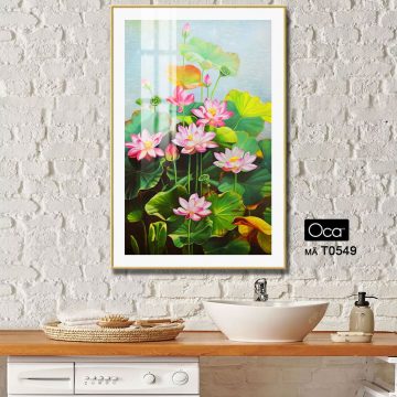 Alternative view of Liên hoa trong đầm | Mã T0549 | Oca