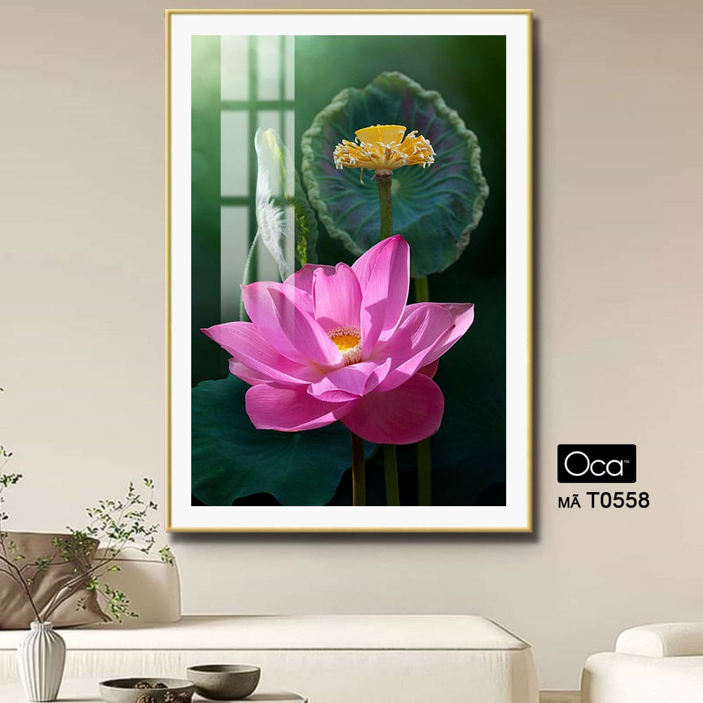 Cánh Sen hồng | Mã T0558 | Oca - Ảnh 3