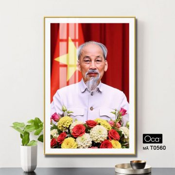 Alternative view of Hình ảnh Bác Hồ kính yêu | Mã T0560 | Oca