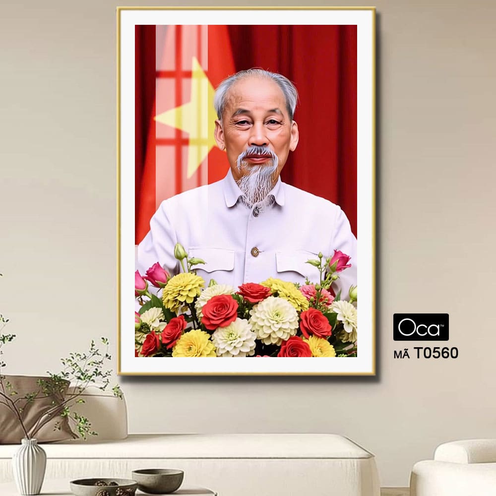 Hình ảnh Bác Hồ kính yêu | Mã T0560 | Oca - Ảnh 3