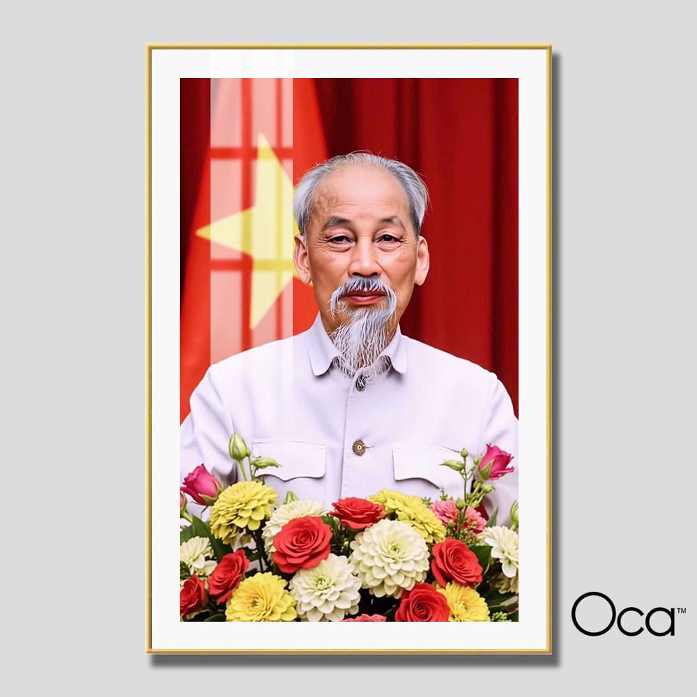 Hình ảnh Bác Hồ kính yêu | Mã T0560 | Oca