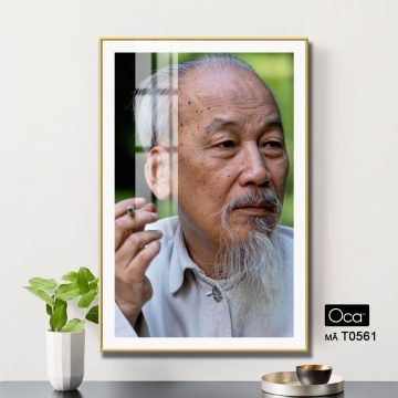 Alternative view of Hình ảnh Bác Hồ đời thường | Mã T0561 | Oca