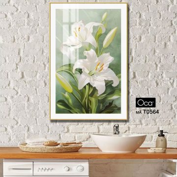 Alternative view of Đóa Ly tinh khiết | Mã T0564 | Oca