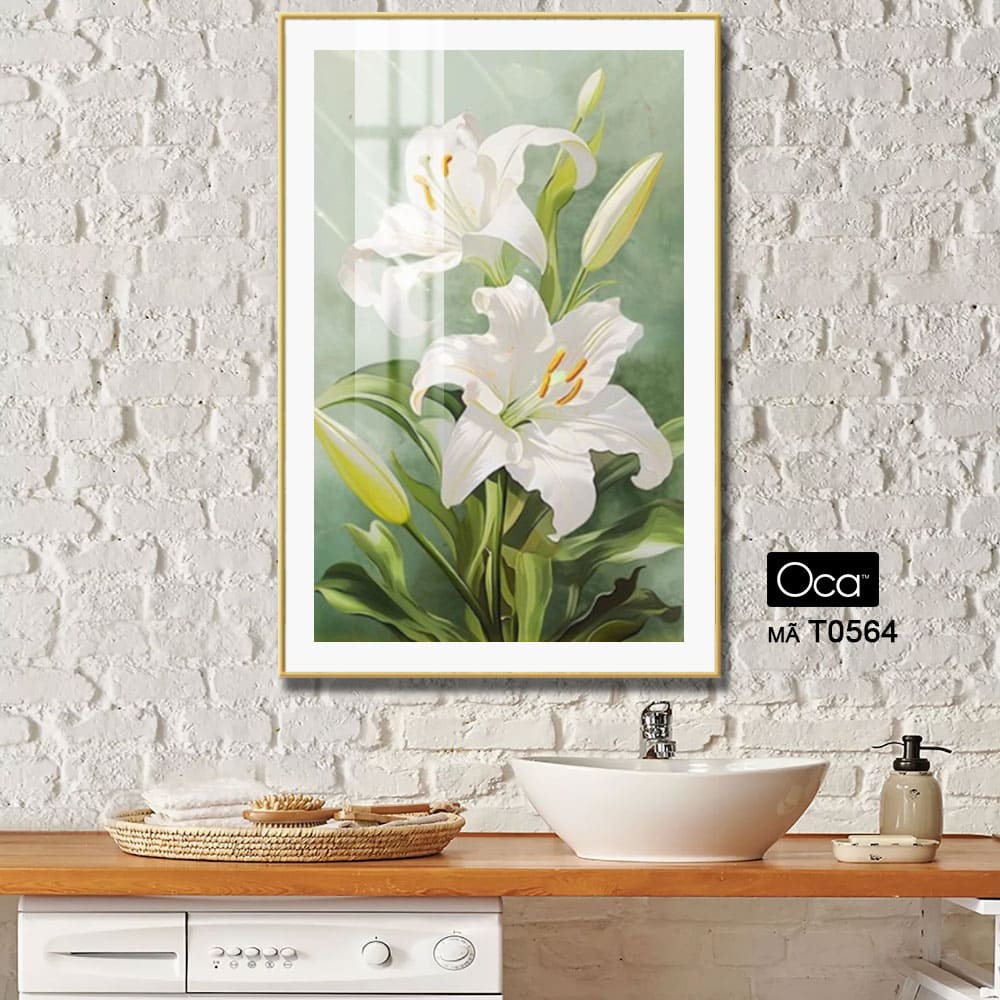 Đóa Ly tinh khiết | Mã T0564 | Oca - Ảnh 2