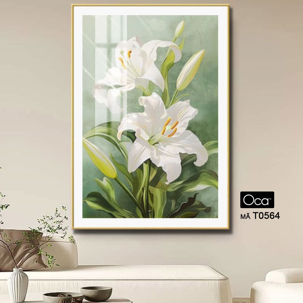 Đóa Ly tinh khiết | Mã T0564 | Oca - Ảnh 3