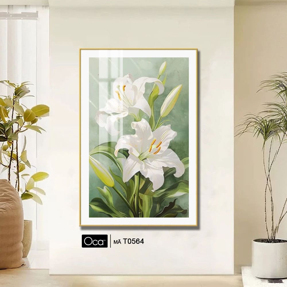 Đóa Ly tinh khiết | Mã T0564 | Oca - Ảnh 4