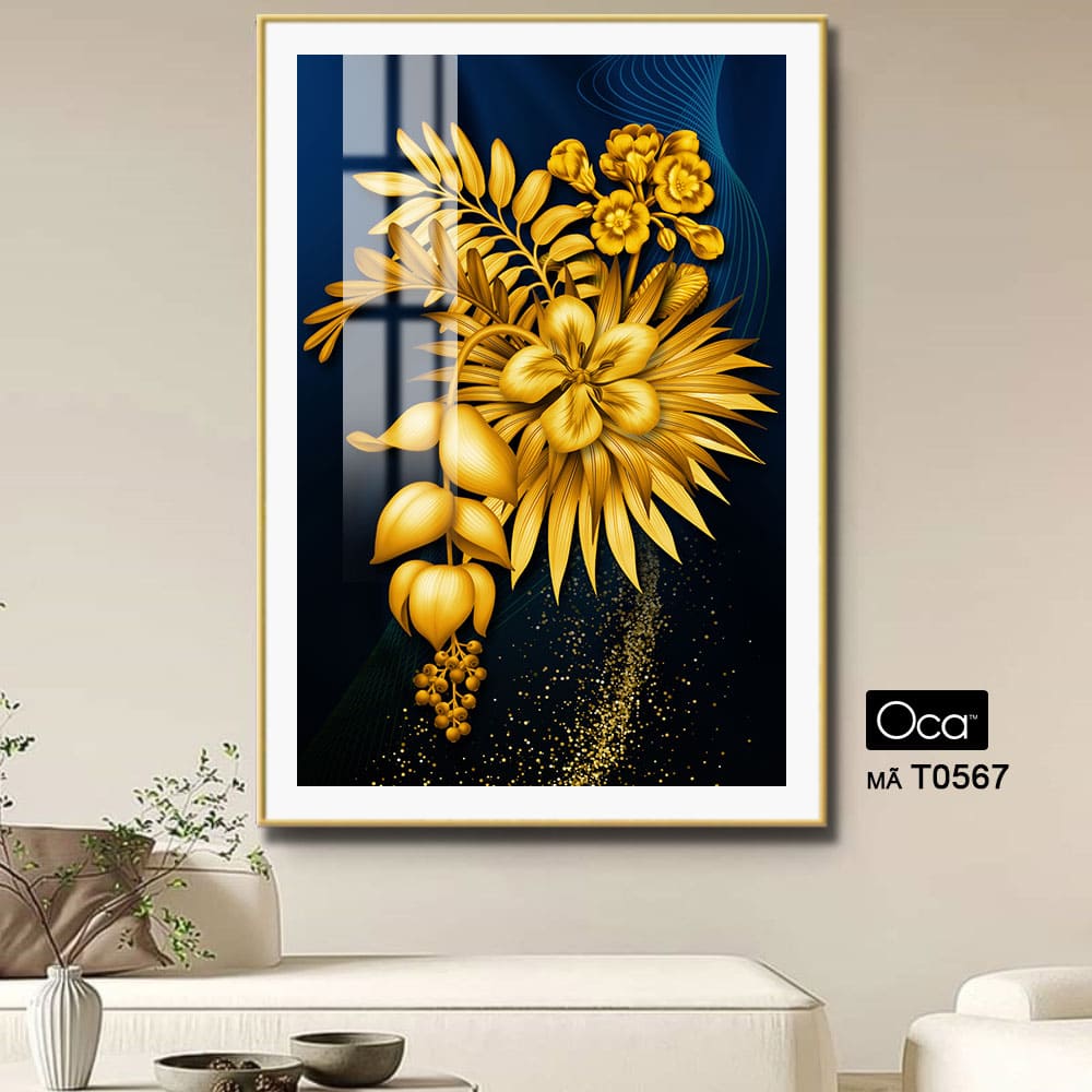 Nhành hoa vàng thiên đường | Mã T0567 | Oca - Ảnh 3